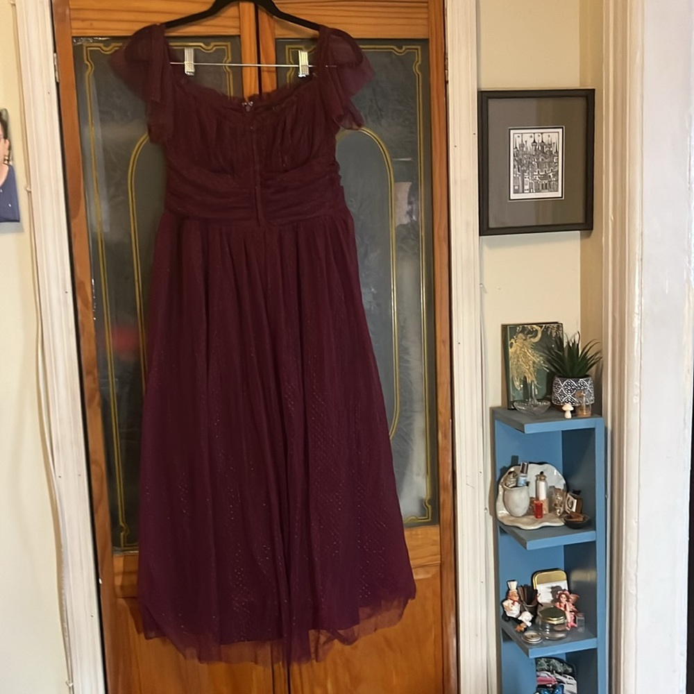 Chiffon sweetheart dress
